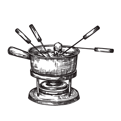 Icône fondue